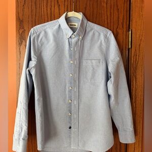 Taylor Stitch “The Jack” Blue Casual Oxford Shirt